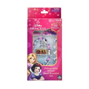 RRG - Skoodle Cartoon Animation: Disney Princess Holographic Sticker Bracelet Set (110 PCS)