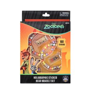 RRG - Skoodle Cartoon Animation: Disney - Zootopia Holographic Sticker Bead Bracelet Set (160 PCS)