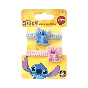 RRG - Skoodle Cartoon Animation: Disney - Lilo & Stitch Elastic Con Flitter (2 PCS)