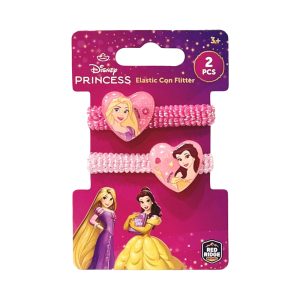 RRG - Skoodle Cartoon Animation: Disney Princess Elastic Con Flitter (2 PCS)