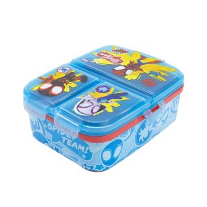SPIDEY MULTI COMPARTMENT RECTANGULAR SANDWICH BOX