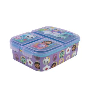 GABBY''S DOLL HOUSE MULTI COMPARTMENT SANDWICH BOX
