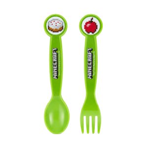MINECRAFT 2 PCS PP CUTLERY SET