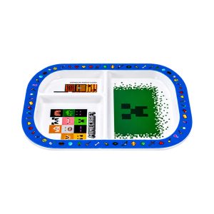 MINECRAFTSTOR RECTANGULAR DIVIDED PLATE