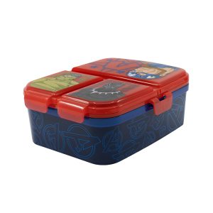 AVENGERS MULTI COMPARTMENT RECTANGULAR SANDWICH BOX
