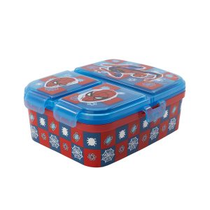 SPIDERMAN XL MULTI COMPARTMENT RECTANGULAR SANDWICH BOX