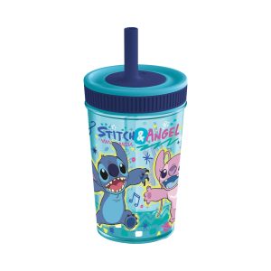 STITCHSTOR LEAK PROOF SILICONE STRAW TUMBLER 420ML
