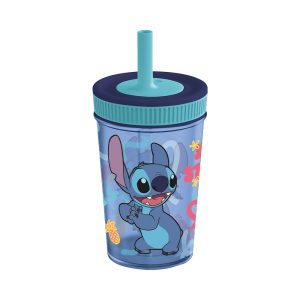 STITCHLEAK PROOF SILICONE STRAW TUMBLER 465 ML