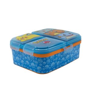 POKEMON MULTI COMPARTMENT RECTANGULAR SANDWICH BOX