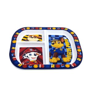 PAW PATROL BOY STOR RECTANGULAR DIVIDED PLATE