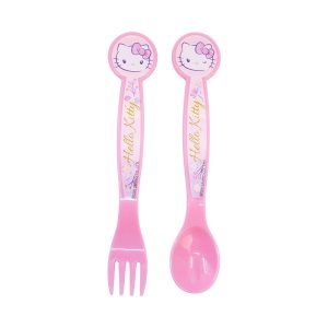 HELLO KITTYSTOR 2 PCS PP CUTLERY SET