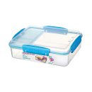 Sistema To Go Snack Attack Duo Container 975ml - Blue