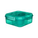 Sistema To Go Bento Cube Lunch Box 1.25L - Green