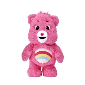 Wow Stuff Cartoon Animation: Care Bears - Cheer Bear Palm Puppetronic Interactive Plush