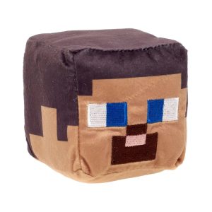 Mattle Minecraft Steve Mini Plush Block (3 Inch)