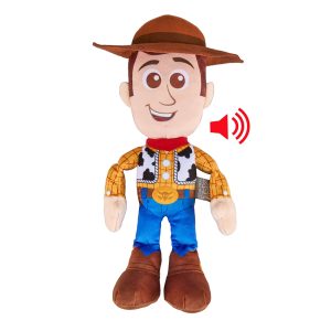 Mattel Disney And Pixar Toy Story 5 Woody Plush Talkers Toy, 11-Inch Soft Toy With Sounds And Phrases