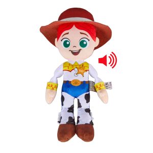 Mattel Disney And Pixar Toy Story 5 Jessie Plush Talkers Toy, 11-Inch Soft Toy With Sounds And Phrases