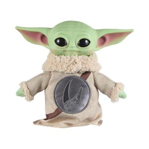 Mattel Star Wars The Mandalorian & Grogu Movie Grogu Rondel Design Vinyl Head Soft Plush Body 6-Inch