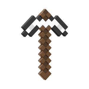 Mattel Minecraft Iron Pickaxe Battle Toy, Kid-Sized For Role-Play & Costumes, Inspired By The Video Game