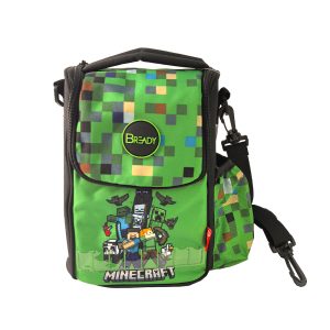 Be Ready Games: Minecraft Lunch Bag 14 Inch with Water Bottle Cover
