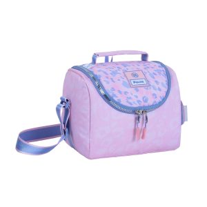 PAUSE Insulated Lunch Bag - Purple & Blue