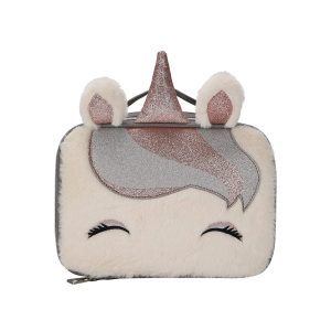 Matt Gold Sequin & Fur Unicorn (lunch)