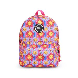 Purple Sunflowers Junior Student BackPack 28L