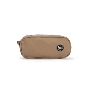Khaki Double Zipper Pincel case 2L