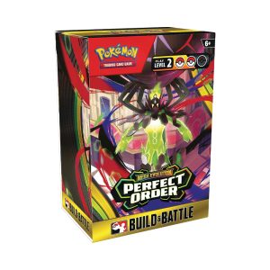 Nintendo - Games: Pokemon Trading Cards Game (TCG) - Mega Evolution Perfect Order ME03 Build & Battle Box (One Random Piece) (CDU10PCS)