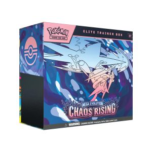 Nintendo - Games: Pokemon Trading Cards Game (TCG) - Mega Evolution Chaos Rising ME04 Elite Trainer Box (ETP)