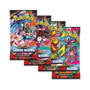 Nintendo - Games: Pokemon Trading Cards Game (TCG) - Mega Evolution Chaos Rising Booster ME04 Pack (CDU36PCS) Random Single Pack
