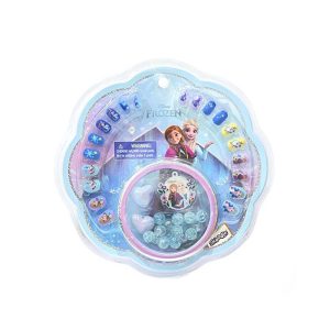 RRG - Skoodle Cartoon Animation: Disney - Frozen Nail Stickers & Bracelet Making Set (Blue)