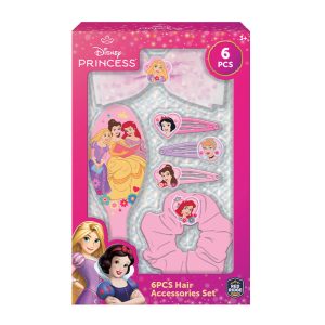 RRG - Skoodle Cartoon Animation: Disney Princess Hair Accessories Set (6 PCS)