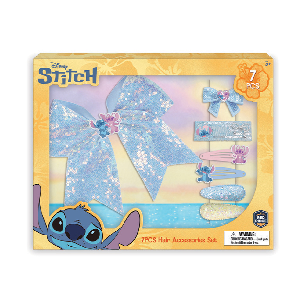 RRG - Skoodle Cartoon Animation: Disney - Lilo & Stitch Hair Accessories Set (7 PCS)
