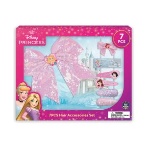 RRG - Skoodle Cartoon Animation: Disney Princess Hair Accessories Set (7 PCS)