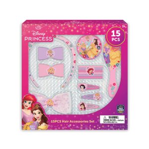 RRG - Skoodle Cartoon Animation: Disney Princess Hair Accessories Set (15 PCS)