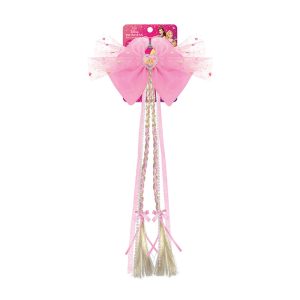 RRG - Skoodle Cartoon Animation: Disney Princess Ribbon Barrette with French braids