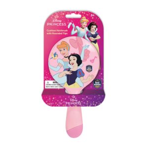 RRG - Skoodle Cartoon Animation: Disney Princess Cushion Hairbrush with Rounded Tips
