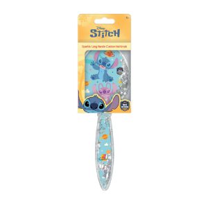 RRG - Skoodle Cartoon Animation: Disney - Lilo & Stitch Sparkle Long Handle Cushion Hairbrush
