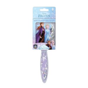 RRG - Skoodle Cartoon Animation: Disney - Frozen Sparkle Long Handle Cushion Hairbrush