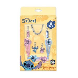RRG - Skoodle Cartoon Animation: Disney - Lilo & Stitch Hair & Jewelry Accessories Set