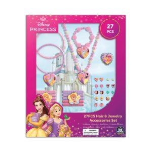 RRG - Skoodle Cartoon Animation: Disney Princess Hair & Jewelry Accessories Set (27 PCS)