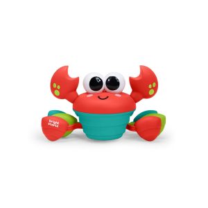 Rockin Crawling Crab Interactive Baby Toy with Music & Dancing, RED