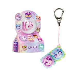 Goliath - Clickeez Clickable Collectables Series 3 Bubble Pop Keychain (2 Pack) (CDU12PCS)  (One Random Piece)