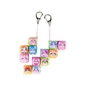 Goliath - Clickeez Clickable Collectables Series 3 Bubble Pop Keychain (12 Pack)  (One Random Piece)