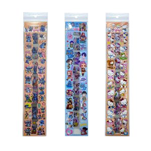 Kawaii Cartoon Sticker Sheets Assorted (One Random Piece)