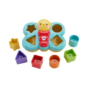 Mattel Fisher-Price Colorful Butterfly Sorter blocks
