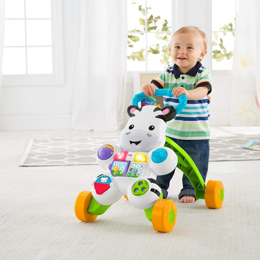 Mattel Fisher-Price Learn with Me Zebra Walker - Image 5