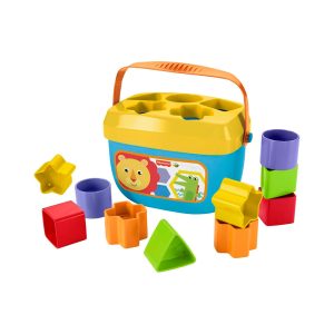 Mattel Fisher-Price Baby s First Blocks Shape-Sorting Toy, Set Of 10, For Infants 6+ Months