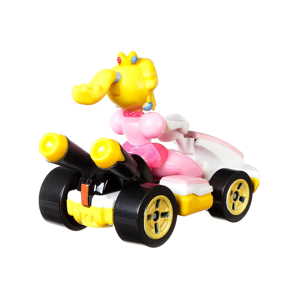 Mattel Hot Wheels Super Mario Die Cast 1:64, Princess Peach Standard Kart (GBG28 Group GBG25-977A) - Image 3